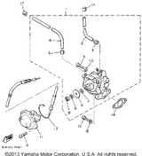 Hose 1990 PHAZER II (PZ480P) 90446-08210-00