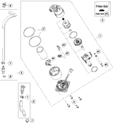 KTM FRONT HUB CPL. 2016 1290 SUPER ADVENTURE 60309010144KBA