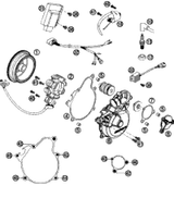 KTM FLYWHEEL KOKUSAN 2007 144 SX USA 55139005000