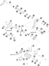 KTM RADIATOR R/S NATURE (45285)98 2003 250 SXS 50335008000