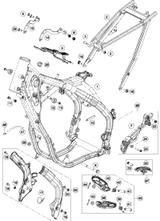 KTM SILENCER 2017 250 SX 55405079000