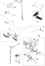 KTM FUEL PUMP CPL. EXC 2012 450 SX-F FACT. REPL. USA 78107088000