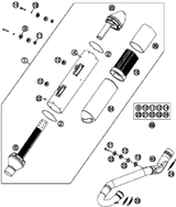 KTM FUEL PUMP CPL. EXC 2014 350 XCFW 78107088000