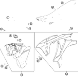 KTM FUEL PUMP CPL. EXC 2016 250 XCFW 78107088000