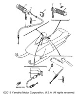 Band, Switch Cord 1993 VMAX-4 (VX750T) 25G-83936-01-00