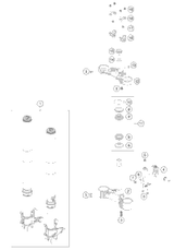 KTM Rear brake caliper 2021 890 ADV R RALLY Chassis 63713080000