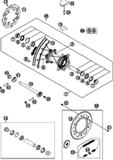 KTM WIRING HARNESS EFI VMT. EU/AUS 2013 350 XCF-W 78111075033