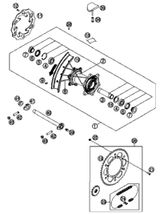 KTM WIRING HARNESS EFI VMT. EU/AUS 2012 500 XCW 78111075033