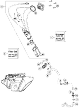 KTM EXH. PIPE EXC WITHOUT LAMBDA 2016 500 EXC SIXDAYS 78705007000