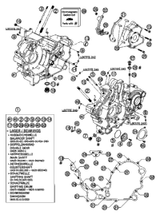 KTM GASKET SET CPL.       03 03 2007 950 Supermoto R 60030099000 KTM GASKET SET CPL.       03 03 2007 950 Supermoto R 60030099000