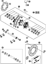 KTM PISTON CPL. 2010 450 XC-W CE 78030007200 I