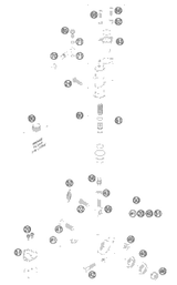 KTM BREAK CALIPER REAR CPL. 2011 2011 2015 85 SX 47013080300 KTM BREAK CALIPER REAR CPL. 2011 2011 2015 85 SX 47013080300