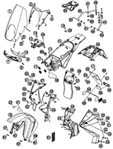 KTM RIM 4,25X18 BLACK 2006 950 ADV ORG 6001007010030