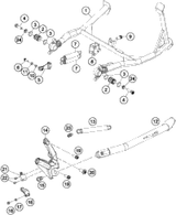 KTM MANIFOLD REAR CPL. 2016 1190 ADVENTURE GREY 60305008000