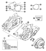 KTM OUTER CLUTCH 73-T 125/200 06 06 2008 125 SX 50332000173