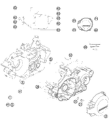 KTM OUTER CLUTCH H.73-T 125/200 2010 125 SX 50332000073