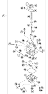 KTM OUTER CLUTCH HUB      '98 98 2013 150 SX 50332001044