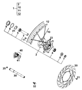 KTM Starter Moric 2016 200 XCW 55140001100
