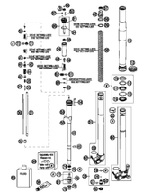KTM Fork outer tube 49,13x577 dt54 db60 natu 2011 150 SX 48600736