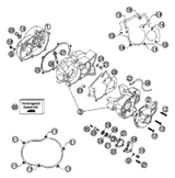 KTM EXHAUST PIPE NI. ''KTM523'' 2000 2001 125 EXC 52305009100