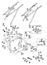KTM EXHAUST PIPE NI. ''KTM523'' 2000 2002 125 SX 52305009100