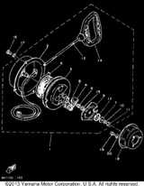 Nut 1993 VK540 II (VK540ET) 95380-06700-00