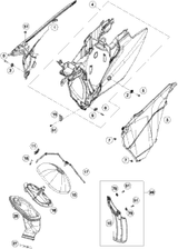 KTM FUEL PUMP SX 2016 250 SXF 77707088100