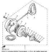 Washer, Thrust 1990 PHAZER II (PZ480P) 8F3-15739-01-00