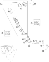 KTM ROTOR EFI CPL. 2014 350 XCFW Sixdays 77539005144