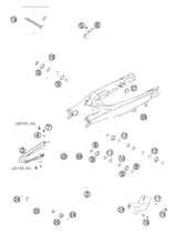 KTM EXHAUST PIPE 250 SX  2004 2004 300 EXC 54805007100