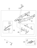 KTM EXHAUST PIPE 250 SX  2004 2004 2009 250 XC 54805007100