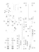 KTM axle clamp left d43mm cpl. 2022 890 DUKE, Orange Chassis 43578096S1