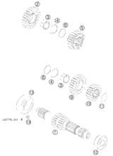 KTM A-ARM TOP R/S XC CPL. 2009 450 XC ATV 83061003044