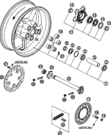KTM PISTON CPL. D=108 GR. II As Required 2016 1290 SUPERDUKE R ORANGE 61330007200 II