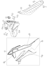 KTM Fuel pump 2021 350 XC-F Chassis 79707088000