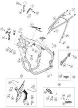 KTM Fuel pump 2020 500 EXC-F 79707088100