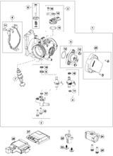 KTM Fuel pump 2022 300 XC-W TPI ERZBERGRODEO Chassis 79707088100
