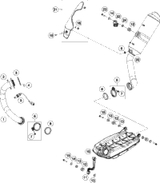 KTM REAR WHEEL CPL. 5X17'' BLACK 2014 690 Duke White 7601000104430