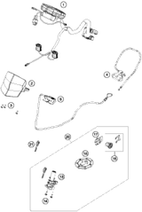KTM SPEEDOMETER USA 2016 RC 390 WHITE 90514569000