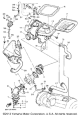 Clamp 1990 SNOSCOOT (SV80P) 90465-06332-00