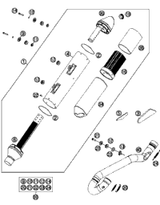 KTM FRONT WHEEL CPL.1,6X21EXL 07 2008 450 SX-F 7730900104430