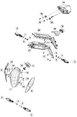 KTM CLUTCH HUB HOUSING CPL. 2015 1290 SUPERDUKE R ORANGE 61310010044
