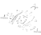 KTM Front wheel 3.5x17 cpl. black 2022 890 DUKE, Orange Chassis 6410900103330