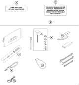 KTM GASKET KIT ENGINE KPL. 1290 SD 2015 1290 SUPERDUKE R ORANGE 61330099000