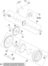 KTM SLOPING POSITIONS SENSOR 2017 1290 SUPER DUKE GT ORANGE 60342090000