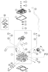 KTM ROTOR EFI CPL. 2016 350 XCF 79239005044