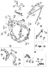 KTM EXHAUST PIPE SX 2017 450 SX-F 79405007100