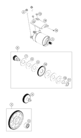 KTM Dashbaord 2021 200 DUKE (ORANGE) Chassis 94114069000