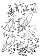 KTM SPEEDOMETER      07 2009 690 Duke Black 75014069000