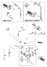 KTM SWINGARM CPL. 570MM ''4'' '94 1996 400 EXC 58303030144